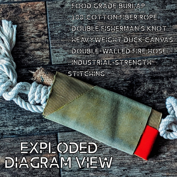 Tug And Go repurposed firehose original Tug - Picture 6 of 15